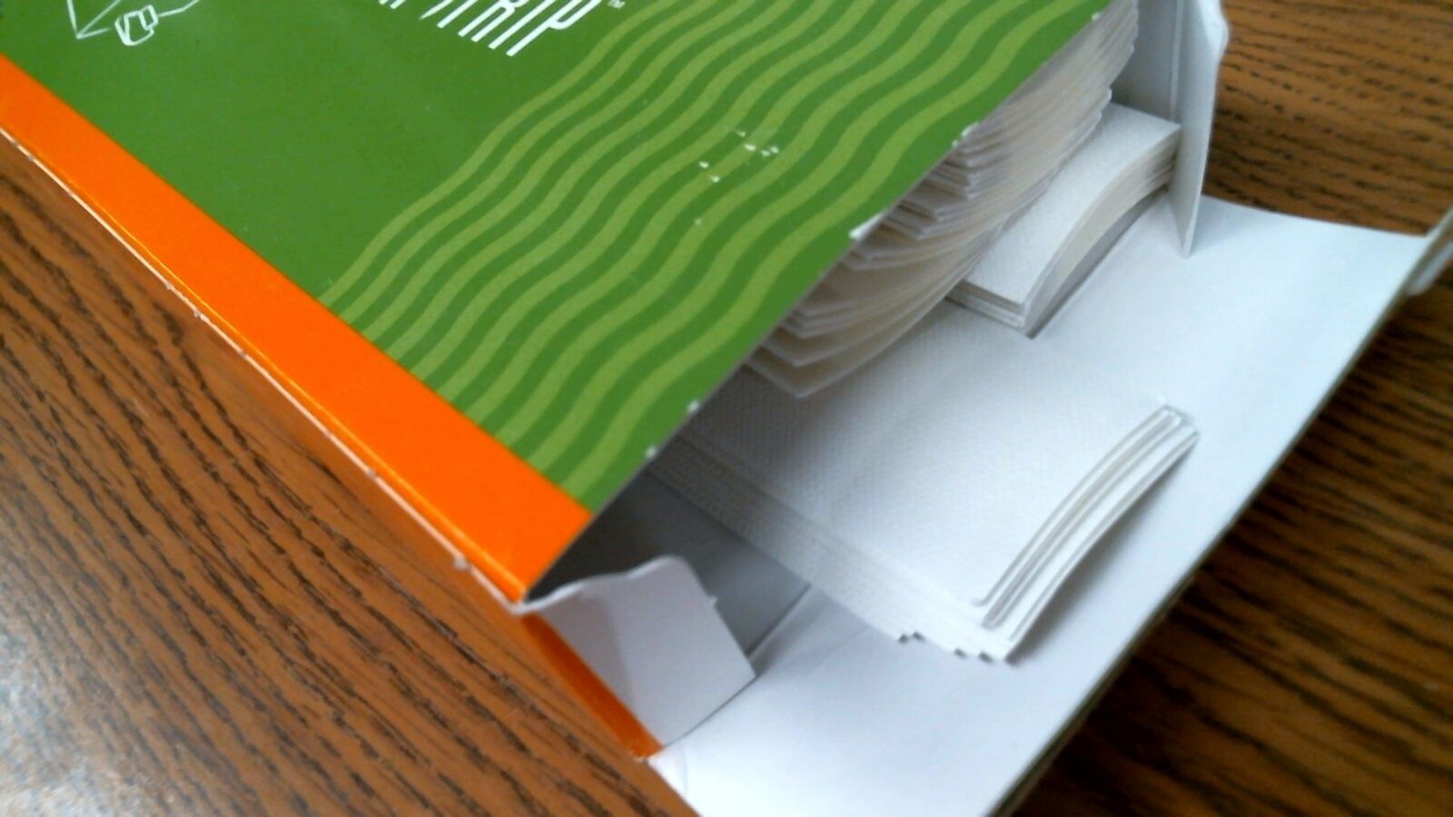 2329 White 11" Narrow Powis Parker Fastback Super Strip Binder Strips