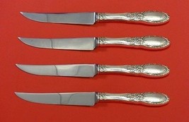 Old Mirror by Towle Sterling Silver Steak Knife Set 4pc HHWS  Custom Made 8 1/2" - $365.31