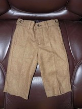 Janie and Jack Brown Herringbone Wool Blend Suit Trouser Pants Size 6-12... - $23.76