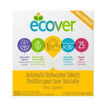 Ecover Automatic Dishwasher Soap Tablets, Citrus, 25 Count - $13.40