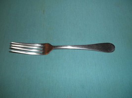 7 1/2&quot; Silver Plated, Dinner Fork,National Silver Co., in the NTS 36 Pat... - $3.99