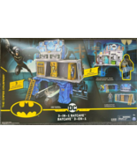 New Batcave 3 in 1 Playset Action Figure Batman Gold Armor DC Super Friends - $78.32