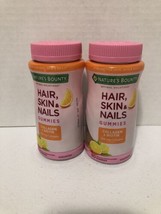 Nature&#39;s Bounty Hair, Skin, &amp;Nails Gummies w/Collagen &amp;Biotin 80ctx2=160... - $13.46