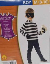 Rubies Child Burglar Halloween Costume Boys Size M 8-10 (R-L) - $13.89