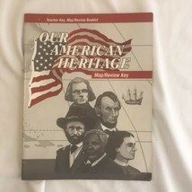 our American heritage Teacher Key Map Review Book homeschool curriculum ... - $6.71