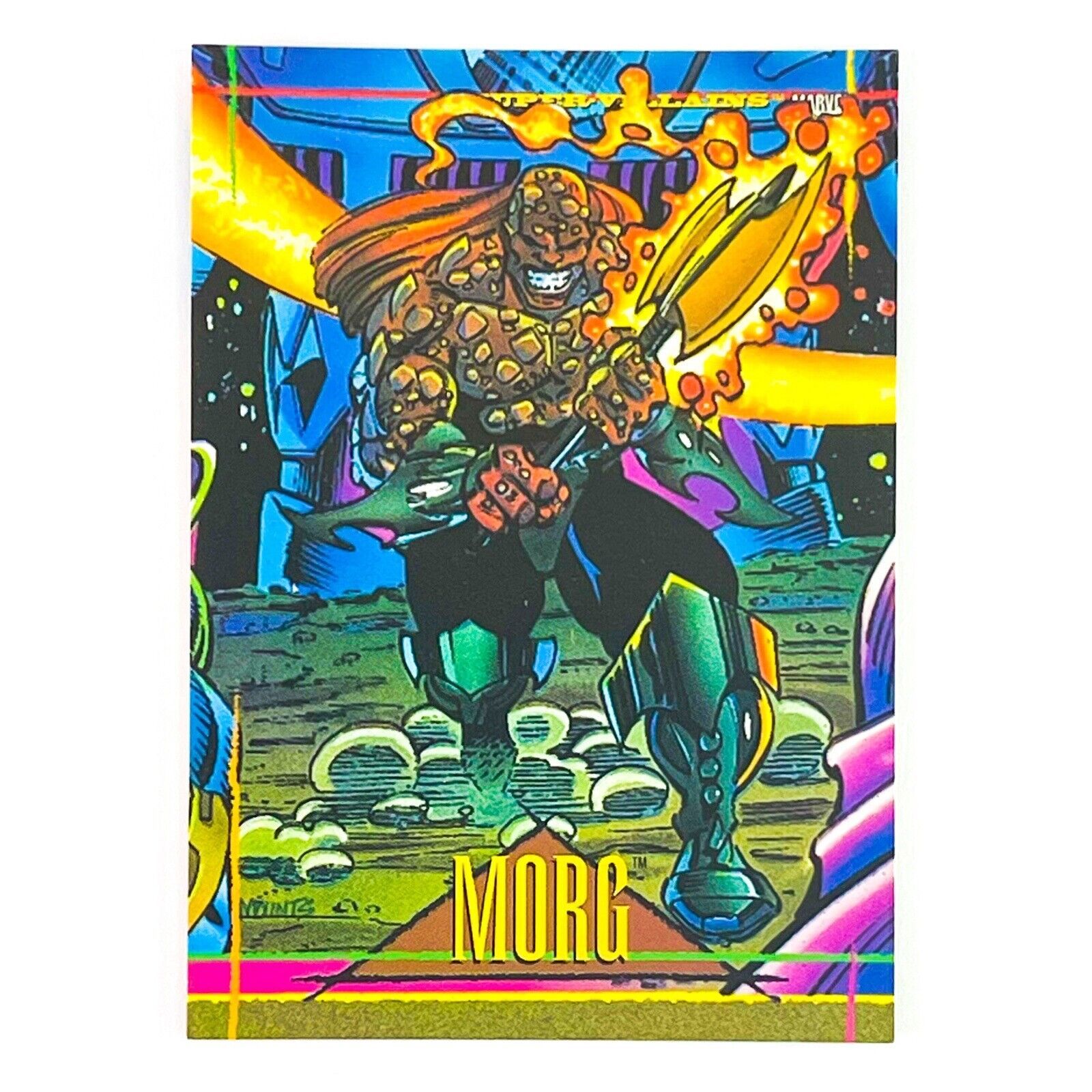 Morg #17 Skybox Marvel Universe 1993 Super Villains Series 4 Base ...
