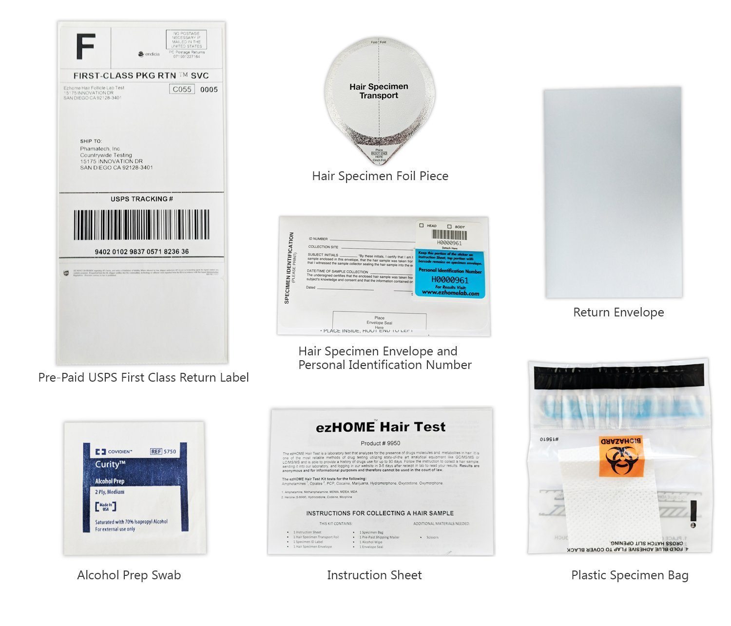 Home Hair Drug Test Kit Drug Testing