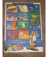 RARE JAPANESE POKEMON CATCH &#39;EM ALL WALL POSTER #SS1260 - $14.84