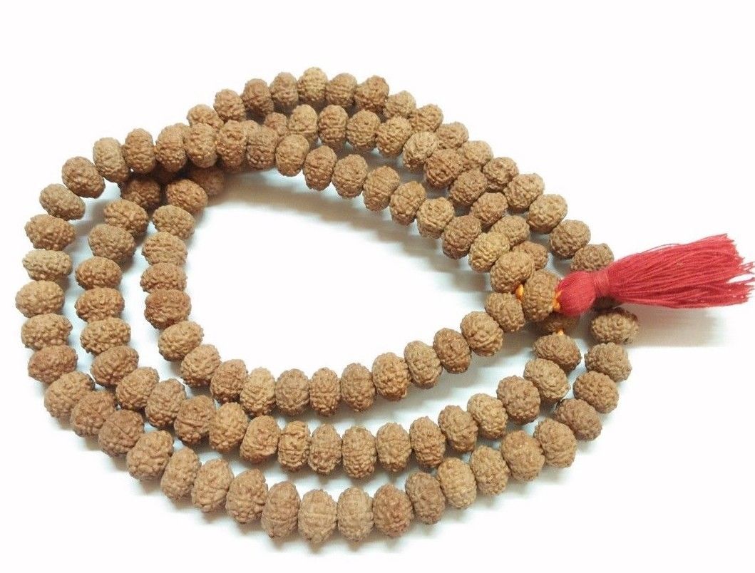 Rare 9 Mukhi Rudraksha Mala / Rare Durga Shakti Mala – 109 Beads ...