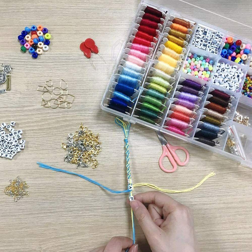 Nice Jewelry Making Kit Colorful 48 Embroidery Thread