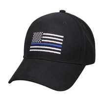 Police Thin Blue Line Cap Low Profile TBL Hat Baseball Support Law Enforcement - $19.88
