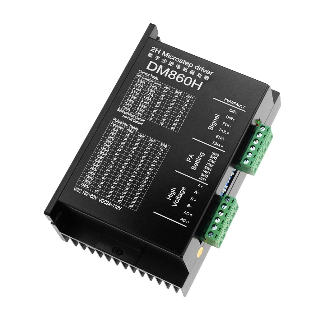 Stepper Motor Driver Dm860H Microstep Motor Brushl... – Grandado
