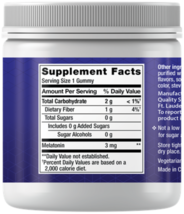 NEW from Life Extension! Gummy Science Melatonin 3 mg SUGAR FREE strawberry  image 2