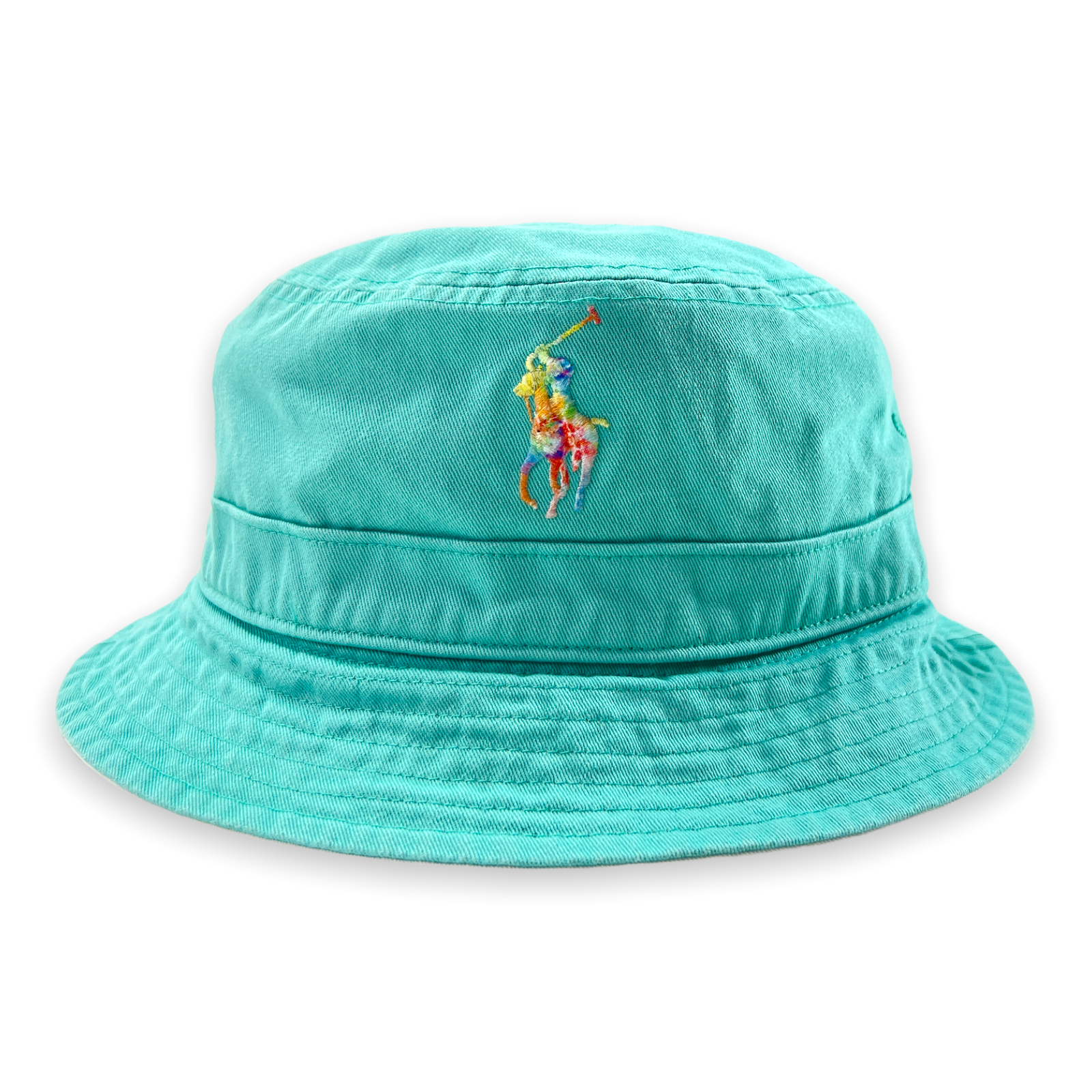Polo Ralph Lauren Mens Bucket Hat Seafoam Color 100% Cotton New Authentic