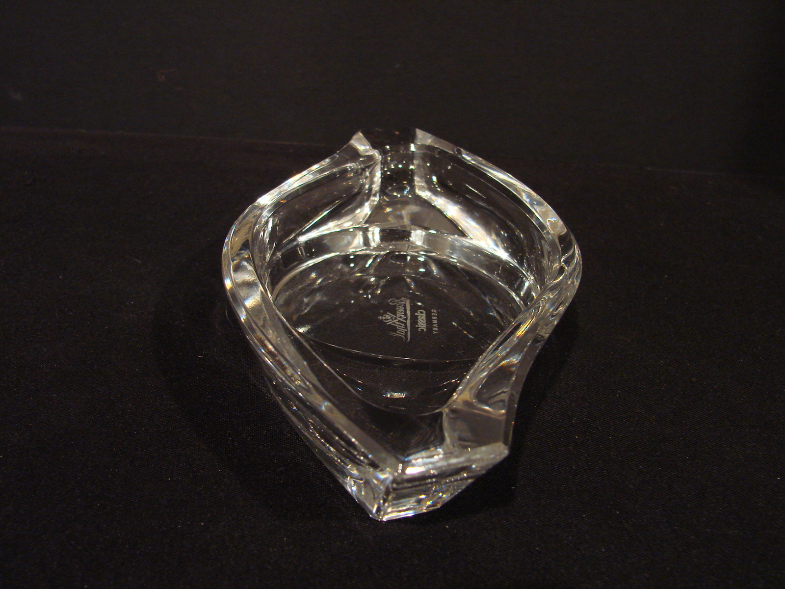 Rosenthal Classic Germany HORIZON 24 Lead Crystal Pillar Candle Holder