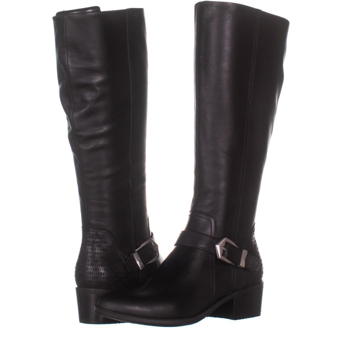 Sole Bound by BareTraps Ingrid Knee High Flat Boots 230, Black, 5.5 US ...