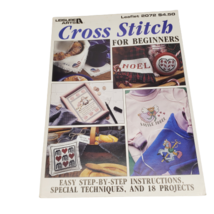 Leisure Arts Cross Stitch for Beginners Step by Step Instructions Leafle... - $8.25