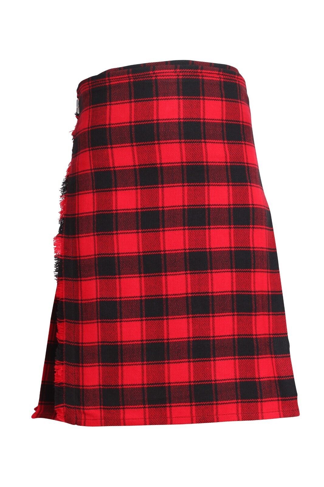 New Scottish Tartan Kerr Acrylic Wool Tartan kilts 8 yard Kilt 13oz Red ...
