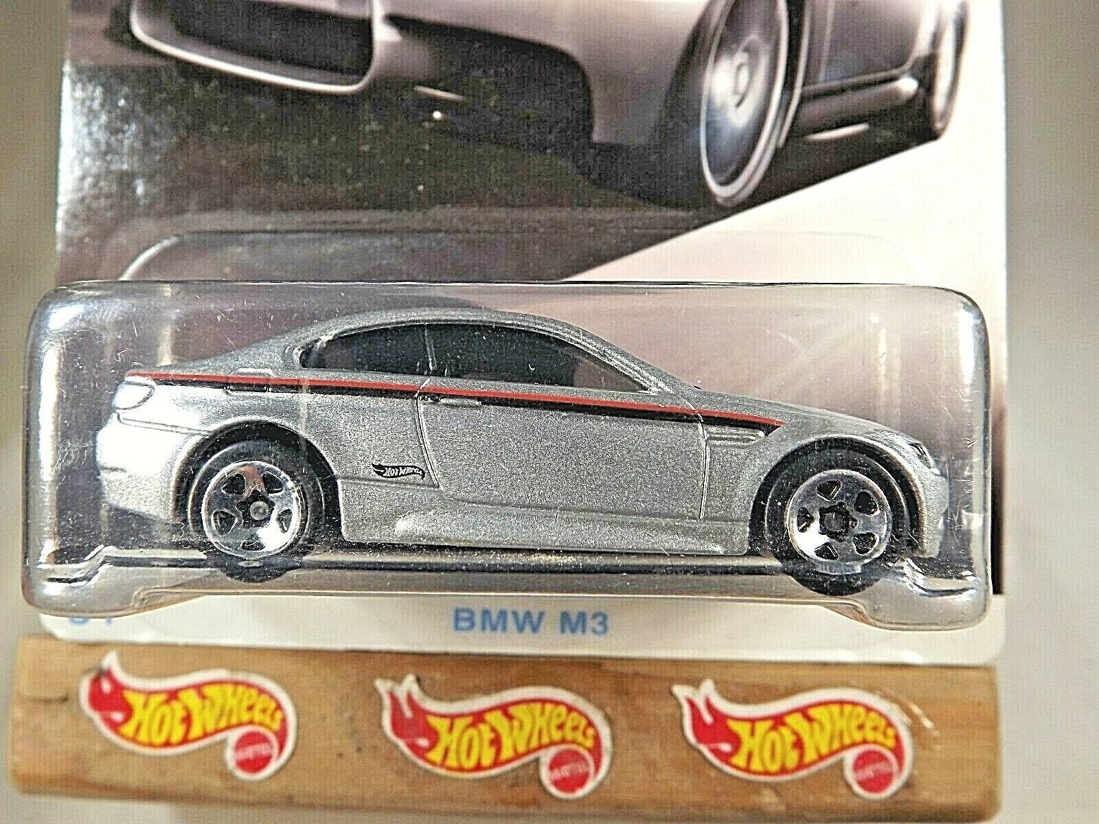 2016 Hot Wheels Walmart Exclusive BMW Series 6/8 BMW M3 Silver w/5 ...
