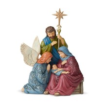 Jim Shore Victorian Holy Family and Angel 11" High Heartwood Creek Nativity  