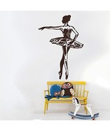Wall Decal Vinyl Sticker Nursery Ballet Gymnastic Ballerina Dancer Ballet - $59.85