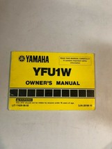 1989 Yamaha YFU1W Pro Hauler ATV 350 Owner's Manual - $29.69