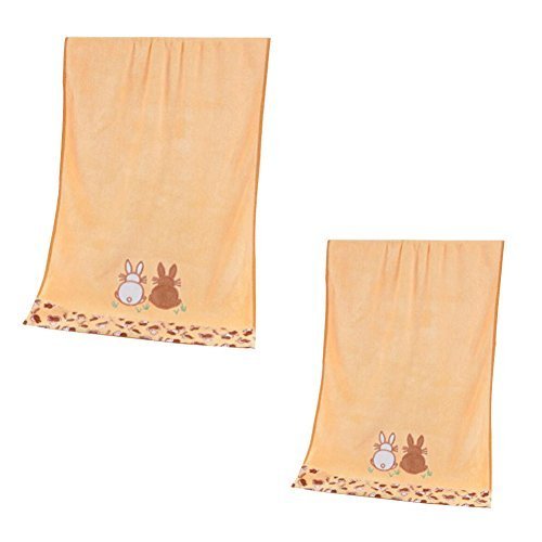 2 PCS Baby Blankets Bath Towels Sheets Bathrobe Quilt Bathroom Accessories No.3