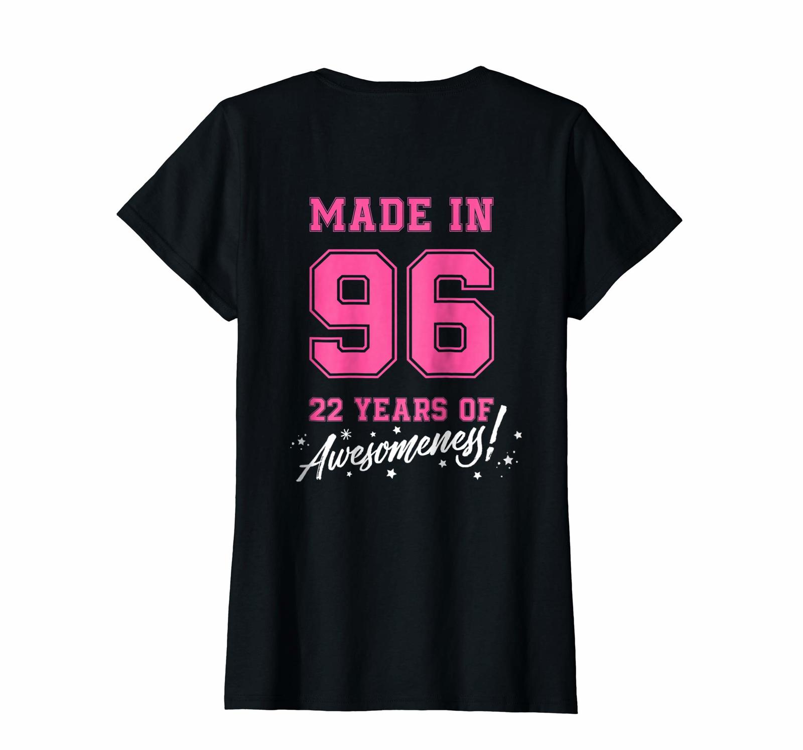 New Shirts - Funny 22 Years Old Pink T-Shirt Birthday Gift 22nd ...