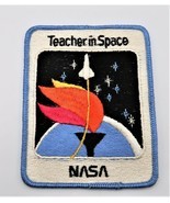 New NASA Space Shuttle Teacher In Space Program Embroidered Patch Torch W/ Flame - $12.99