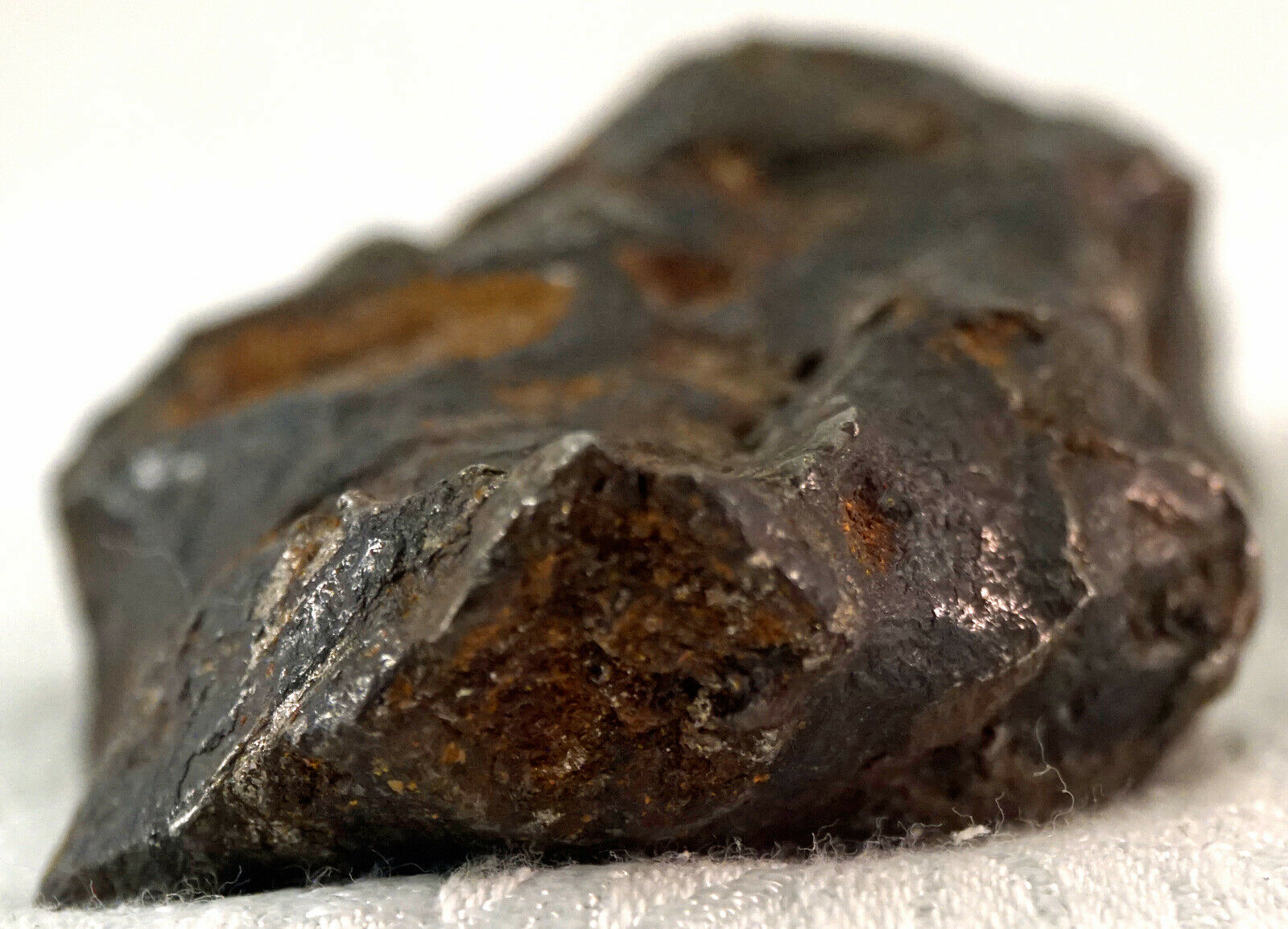 Stunning Iron Nickel Meteorite Sliced On One Side Grams Nice Specimen Meteorites Tektites