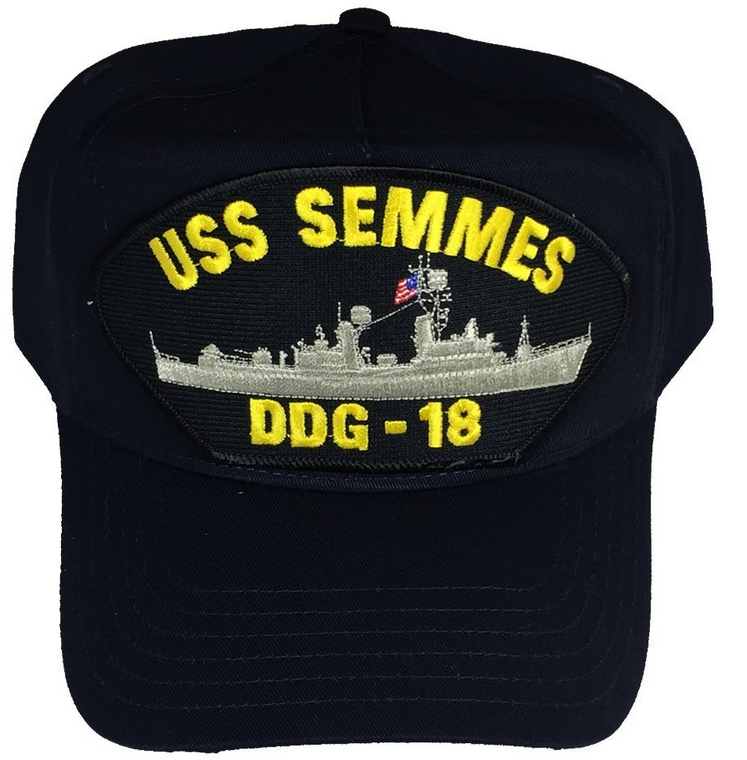 USS SEMMES DDG-18 HAT NAVY SHIP CHARLES F ADAMS CLASS DESTROYER GUIDED ...