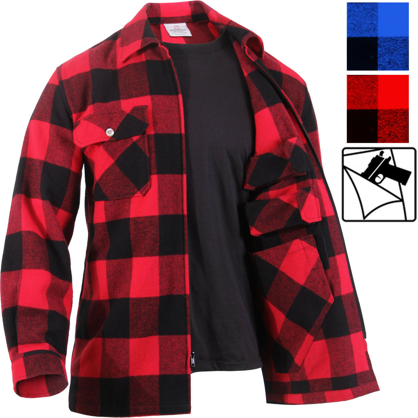 concealed carry flannel
