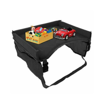Kidluf Kids Travel Tray Car Seat Organizer, Black - £14.65 GBP