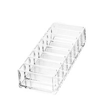 Standard 2Pcs Transparent Acrylic Storage Box Cosmetic Organizer Lipstic... - $26.43