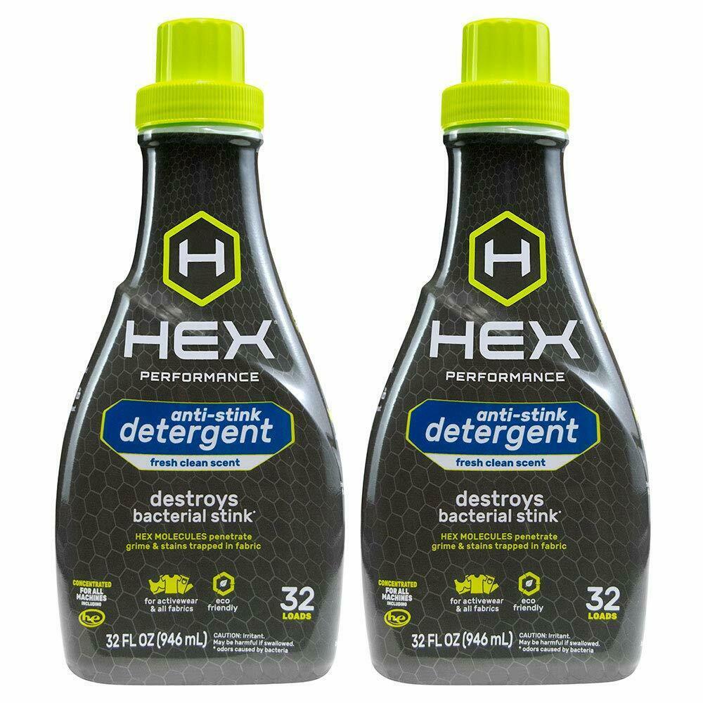 HEX Performance Power+ Odor Fighting Laundry Detergent 64 Loads Lot of