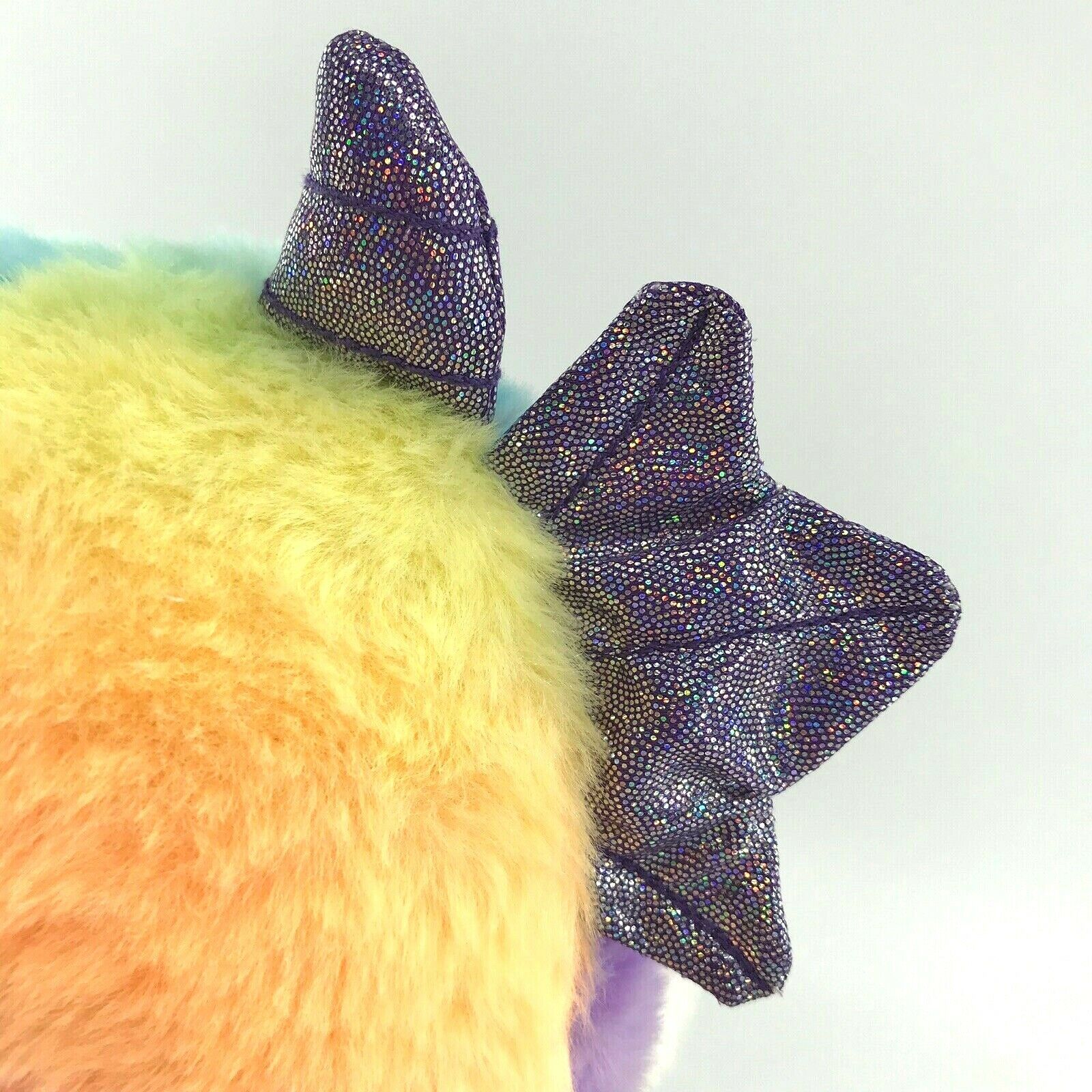 rainbow dragon stuffed animal