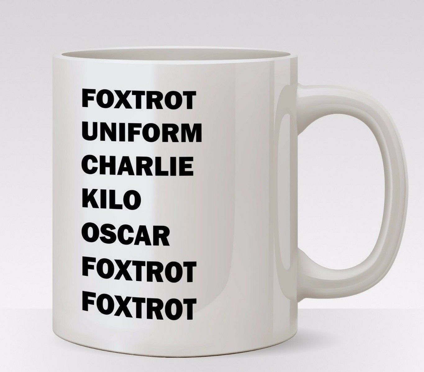 Foxtrot Funny Swearing Rude Mug Cup Tea Coffee T Slogan Mugs