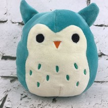 Squishmallows Winston Mini 5.5” Plush Teal Blue Owl Super Soft Stuffed Animal - $11.13
