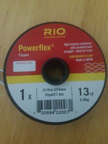 RIO Powerflex Tippet 1X 13 LB Fishing Line