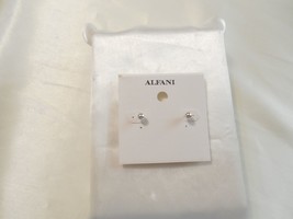 Alfani 1/8&quot; Silver Tone Ball Stud Earrings A612 - $7.59