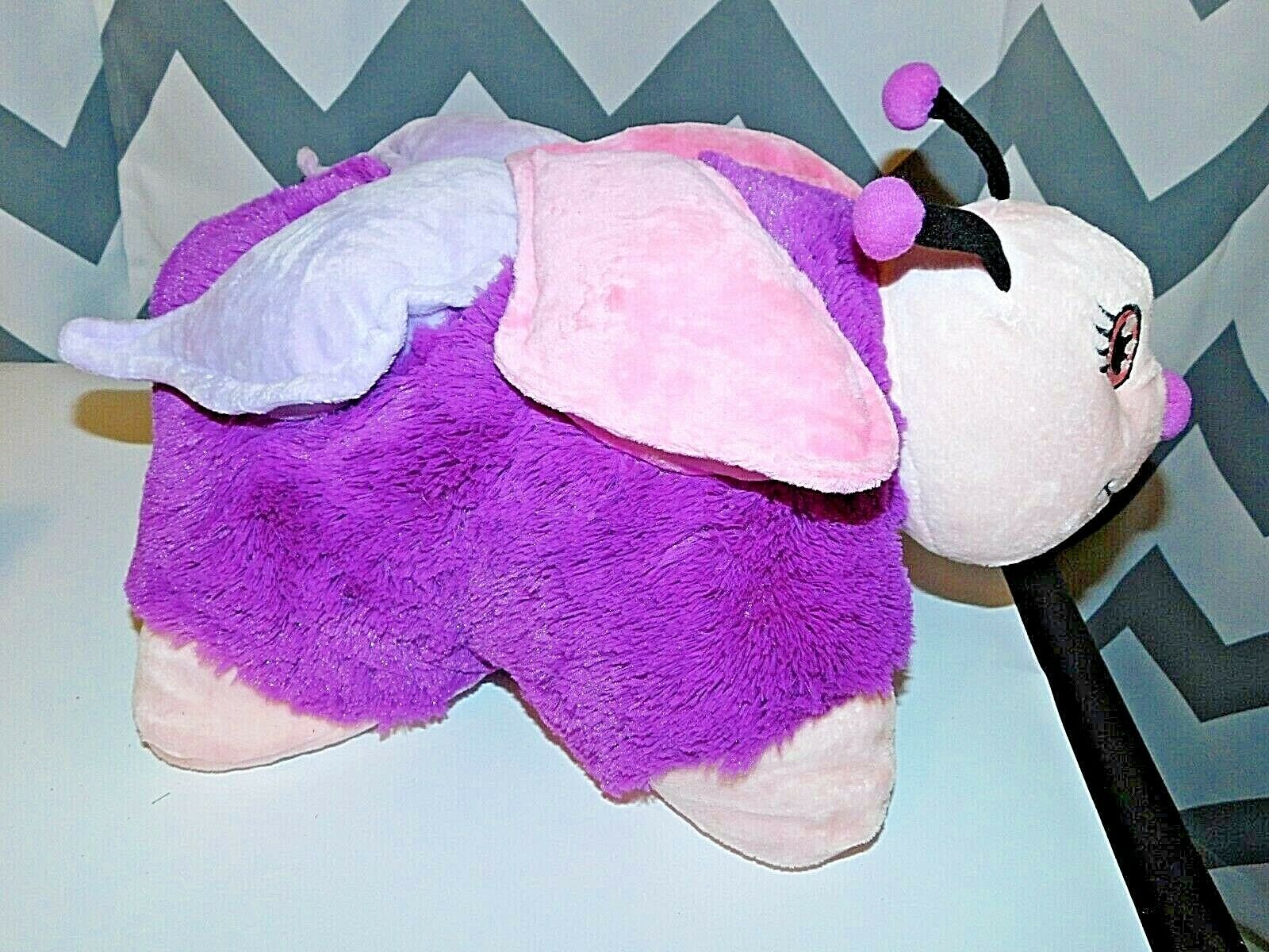 pink butterfly pillow pet