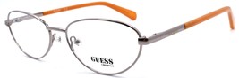GUESS GU8238 008 Eyeglasses Frames 55-16-140 Shiny Gunmetal - $44.45