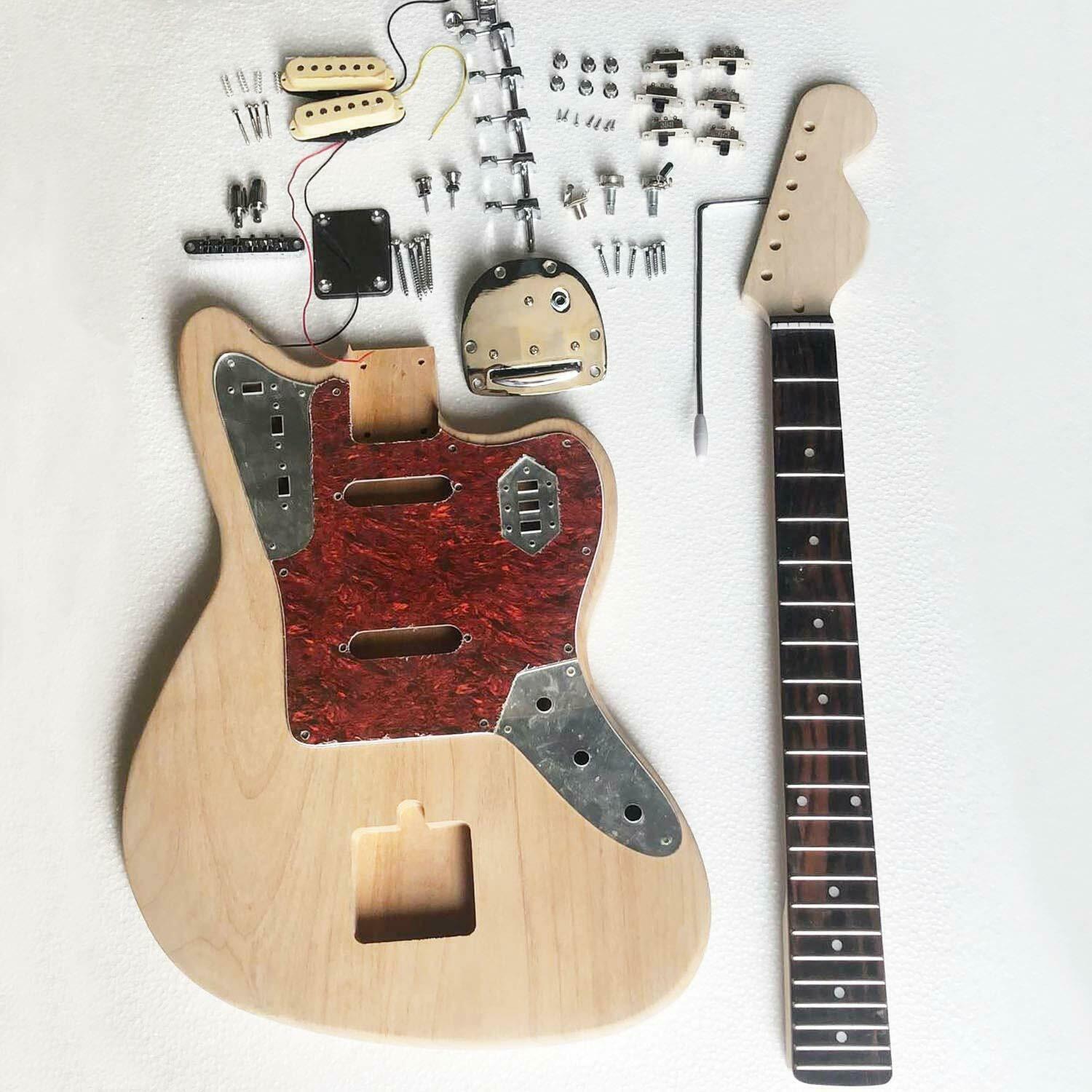 MUSOO BRAND UNFINISHED DIY ELECTRIC GUITAR KIT WITH ALL PARTS Guitars