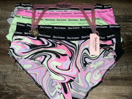 Juicy Couture ~ Womens Hipster Underwear Panties Polyester Blend 5-Pair ... - $28.04