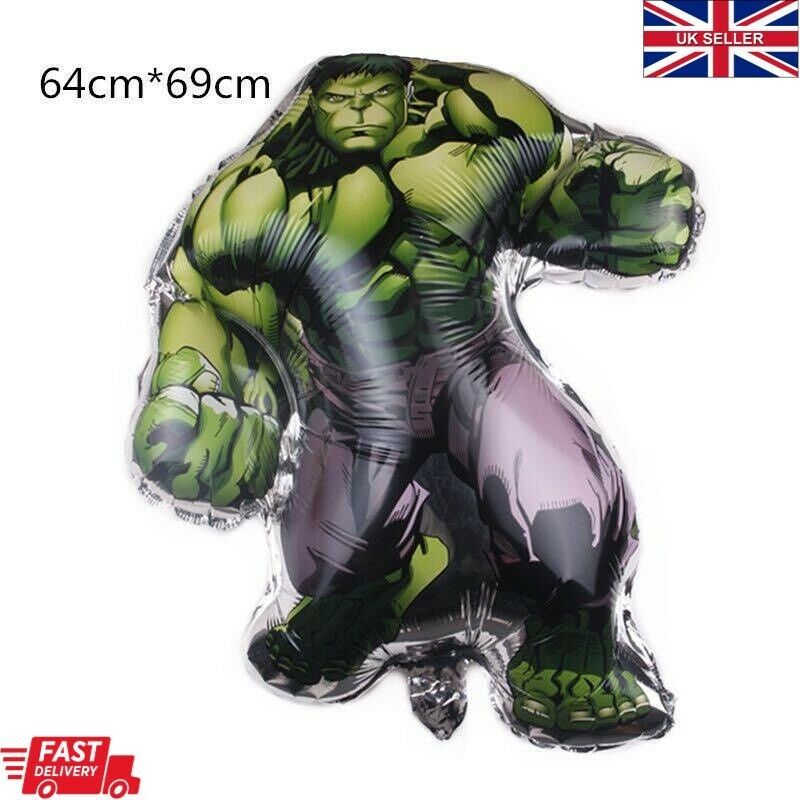 The Incredible Hulk Theme Character Foil Balloon Birthday Party Decor Large 27