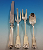 Shell and Thread by Tiffany Sterling Silver Flatware Set 8 Service 32 pi... - $3,415.50