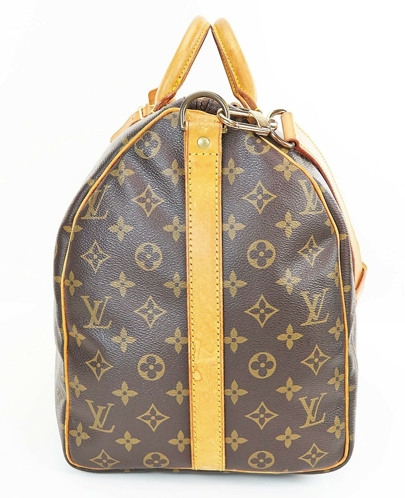 Authenticate Louis Vuitton Virgil abloh cloud keepall 50 bandouliere duffle  bag