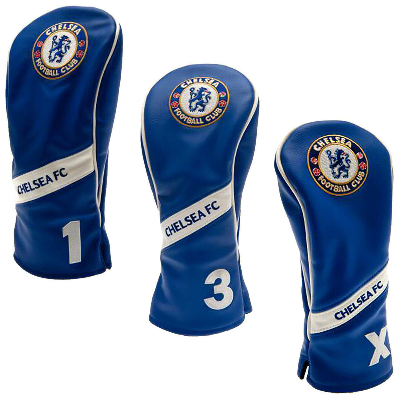 CHELSEA FC HERITAGE DRIVER, FAIRWAY OR RESCUE WOOD GOLF HEADCOVER