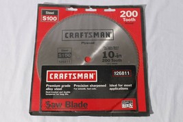 Crafstman S100 Steel 200 Tooth Plywood 10" Circular Table Saw Blade - $32.92