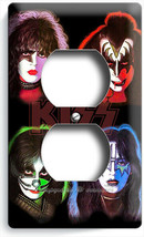 Kiss Hard Rock Band Solo Album Inspired Outlet Wall Plate Music Studio Art Decor - $10.99